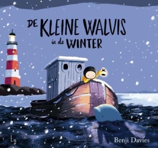 De kleine walvis in de winter