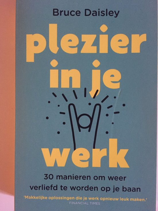 Plezier in je werk