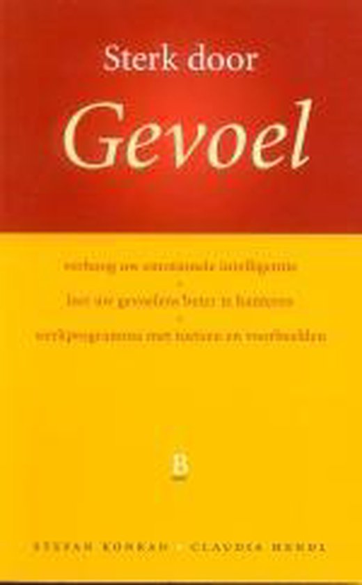 Sterk door gevoel - verhoog uw emotionele intelligentie, leer uw gevoelens beter te hanteren, werkprogramma met toetsen en voorbeelden