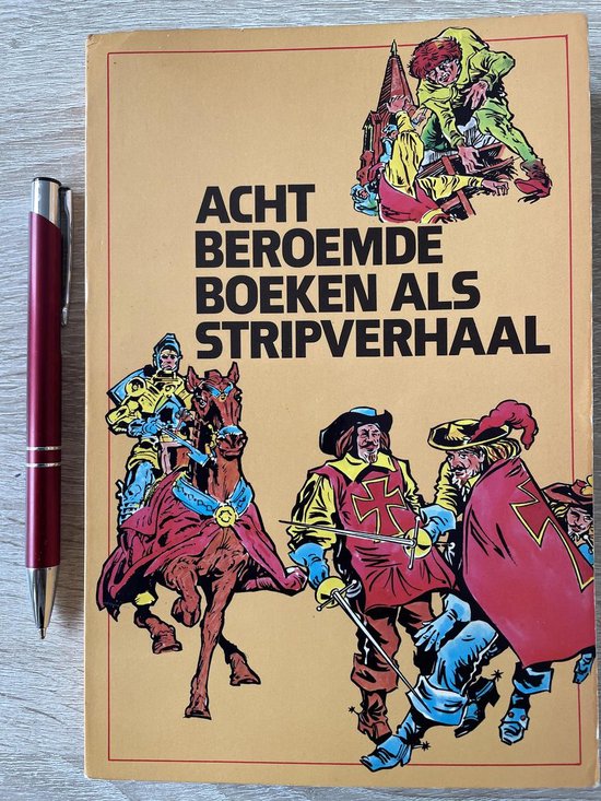 Acht beroemde boeken als stripverhaal