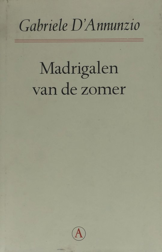 Madrigalen van de zomer