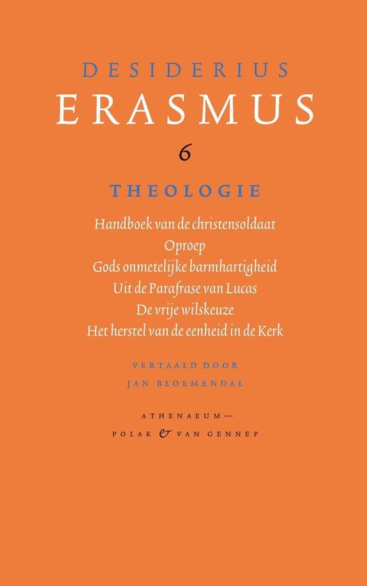 Verzameld werk van Desiderius Erasmus 6 - Theologie