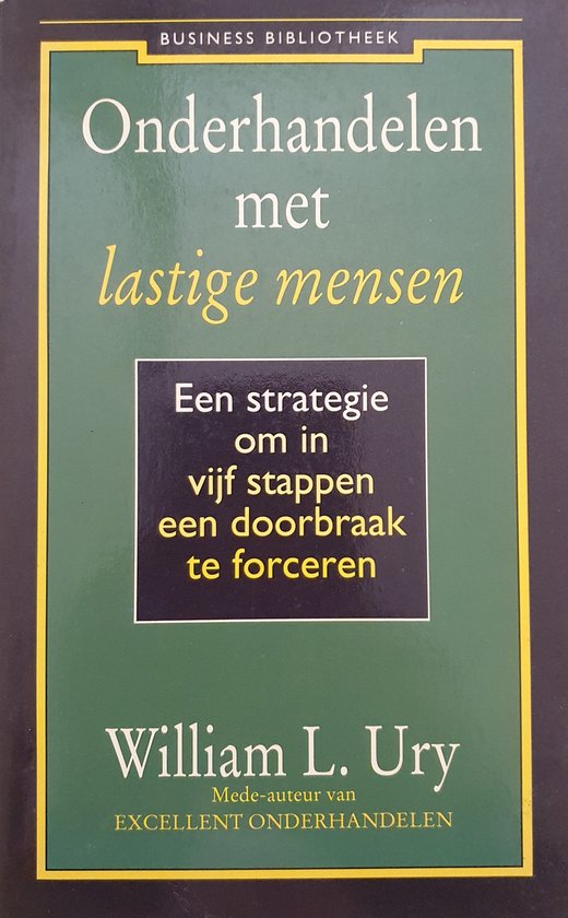 Onderhandelen met lastige mensen