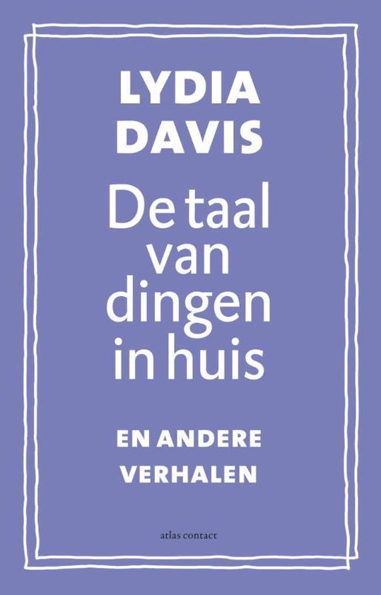 De taal van dingen in huis