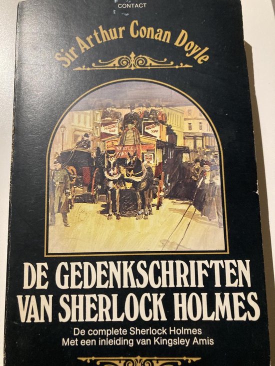 Gedenkschriften van sherlock holmes