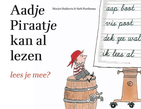 Aadje Piraatje - Aadje Piraatje kan al lezen