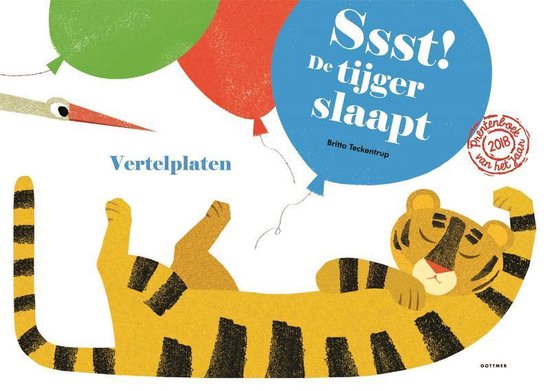 Vertelplaten Ssst! De tijger slaapt!