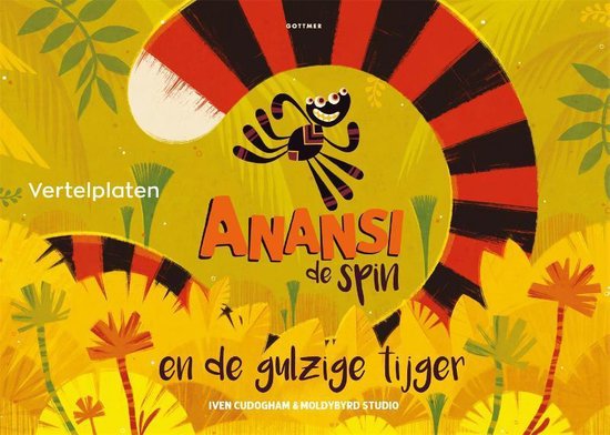 Anansi de spin - Vertelplaten Anansi de spin en de gulzige tijger