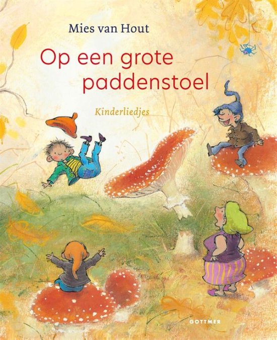 Liedjesboeken Mies van Hout - Op een grote paddenstoel