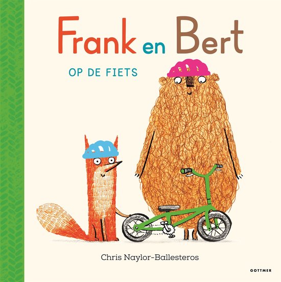 Frank en Bert op de fiets