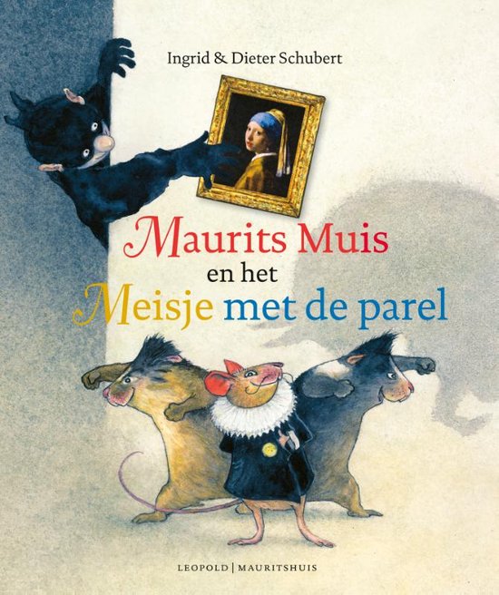 Kunstprentenboeken - Maurits Muis en het Meisje met de parel