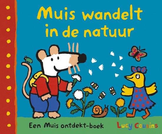 Muis - Muis wandelt in de natuur