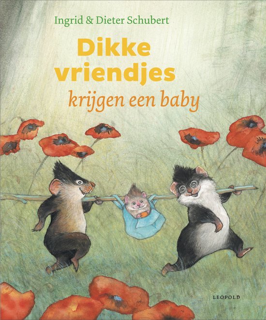 Dikke vriendjes krijgen een baby