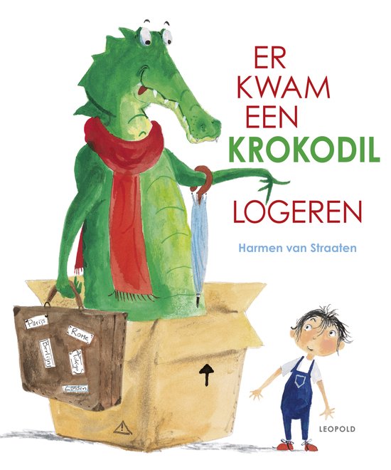 Grappige en ondeugende rijmprentenboeken - Er kwam een krokodil logeren