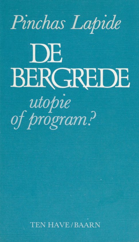 Bergrede - utopie of program?