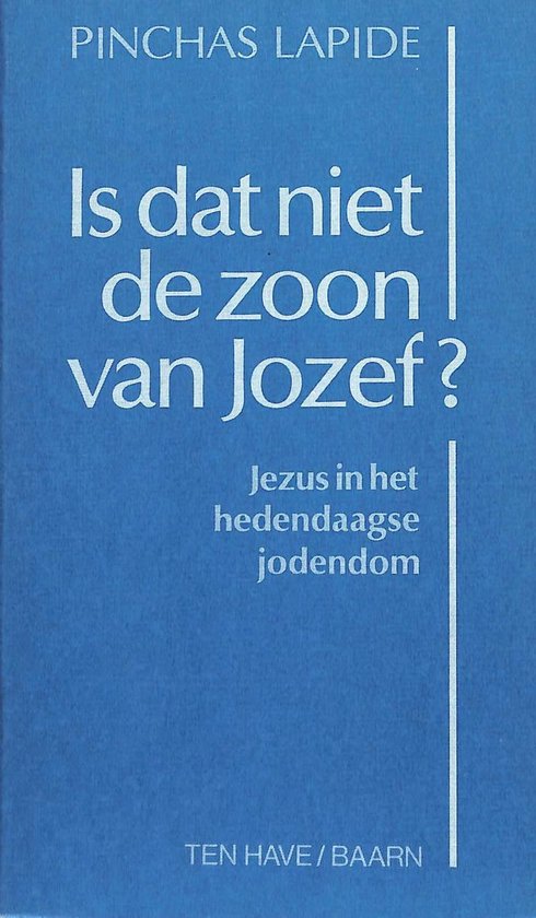 Is dat niet de zoon van jozef