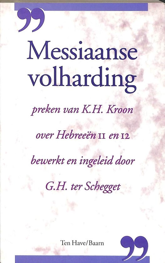 MESSIAANSE VOLHARDING