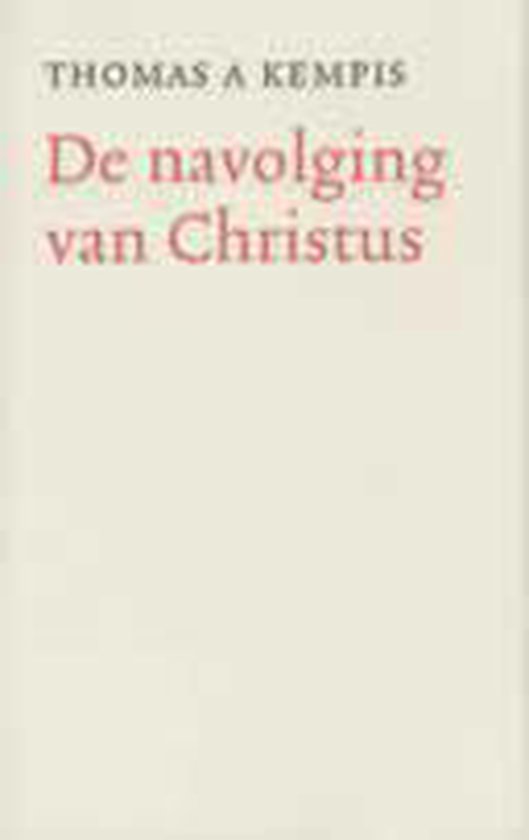 Navolging Van Christus