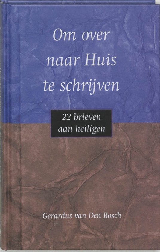 Om over naar Huis te schrijven