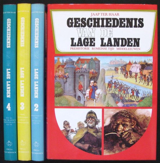 Geschiedenis van de lage landen set 4 delen