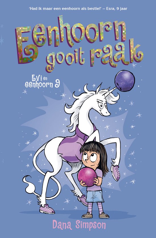 Evi en eenhoorn 9 - Eenhoorn gooit raak