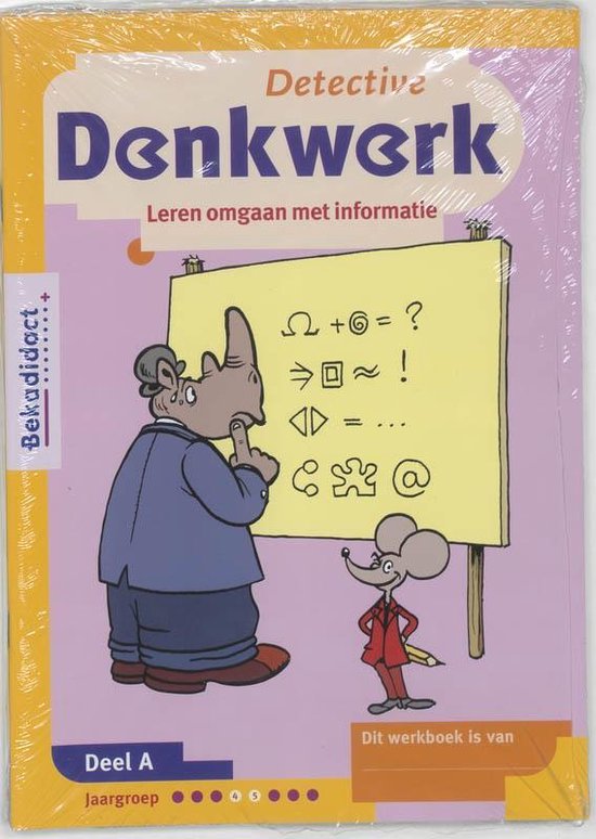 Detective Denkwerk A set 5 ex Groep 4/5 Werkboek