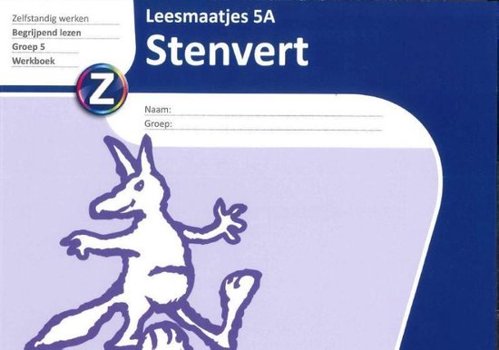 Stenvert-leesserie - Stenvert Leesmaatjes 5 ex 5A leesbegrip groep 5