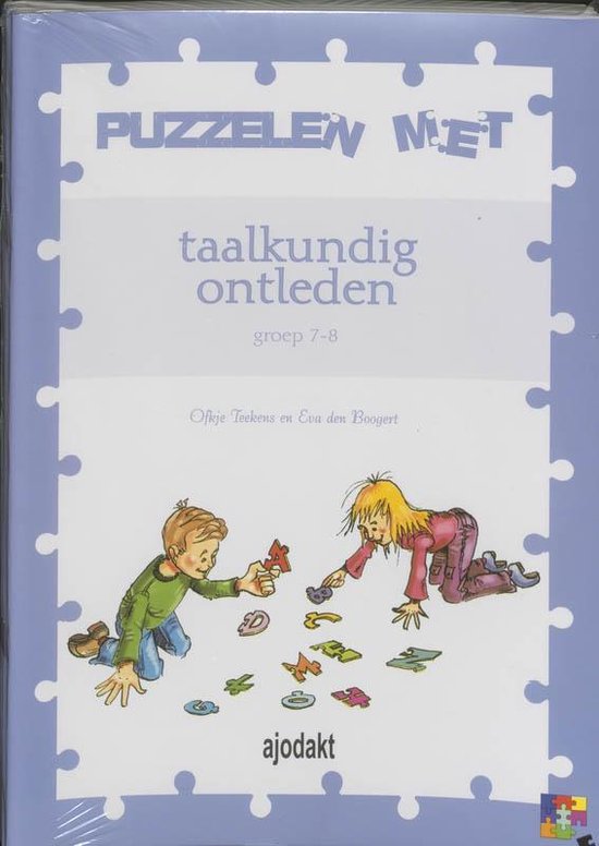 Puzzelen met taalkundig ontleden set 5 ex Groep 7-8