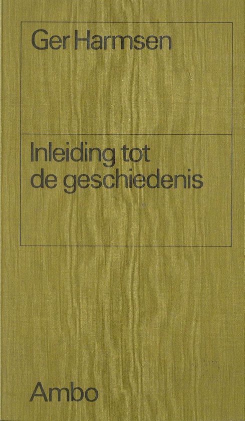 Inleiding tot de geschiedenis