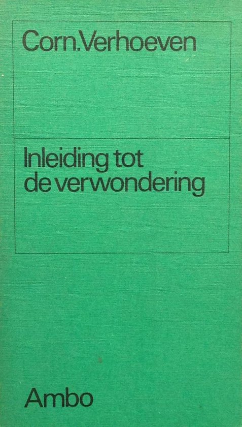 Inleiding tot de verwondering