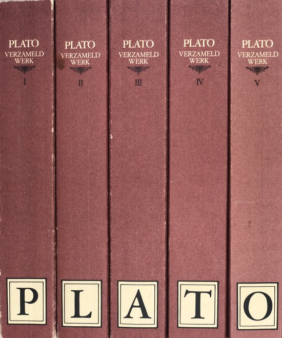 Plato Verzameld werk compleet in 5 delen