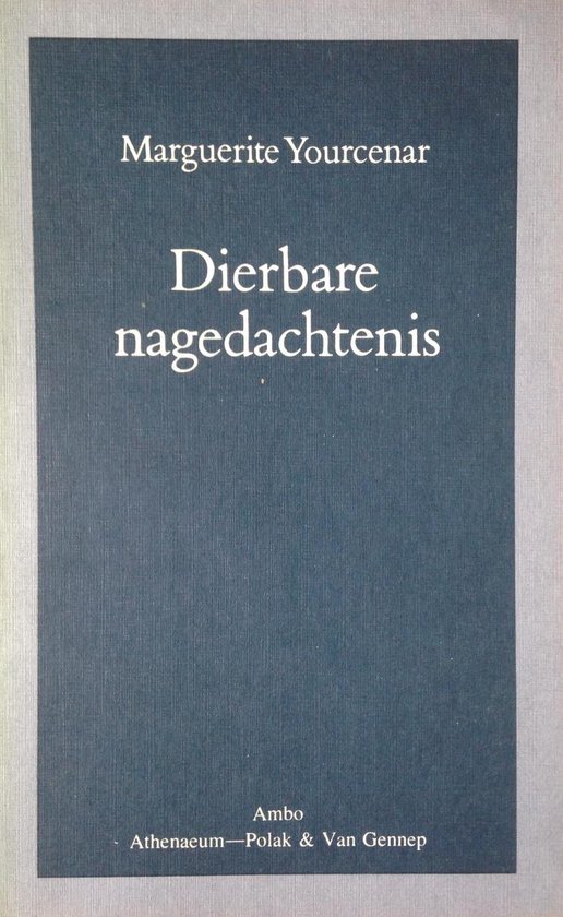 Dierbare nagedachtenis