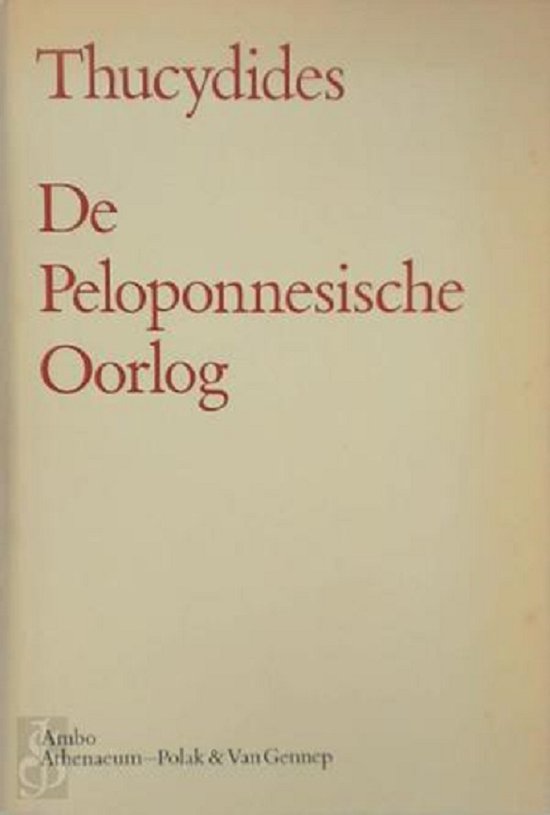 De Peloponnesische Oorlog