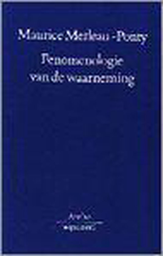 Fenomenologie Van De Waarneming