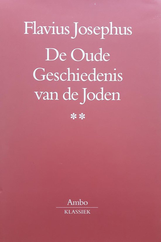 Oude Geschiedenis Van De Joden Ii