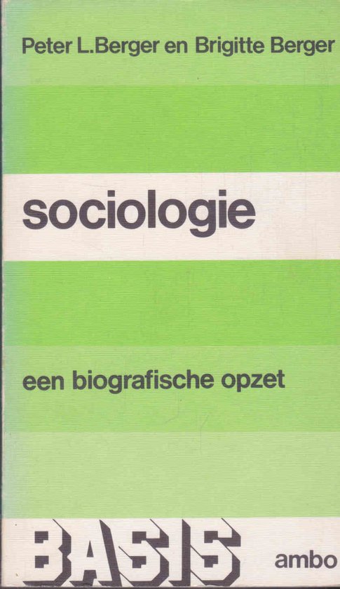 Sociologie - Een biografische opzet