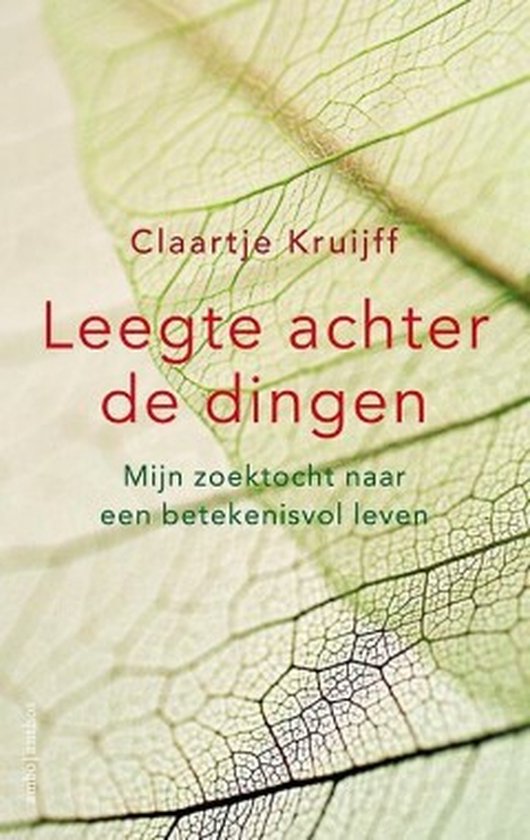 Leegte achter de dingen