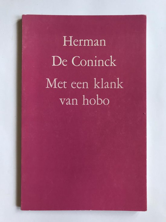 Met een klank van hobo - Herman De Coninck