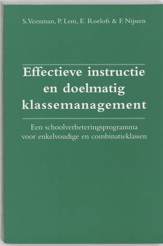 Effectieve Instructie En Doelmatig Klass