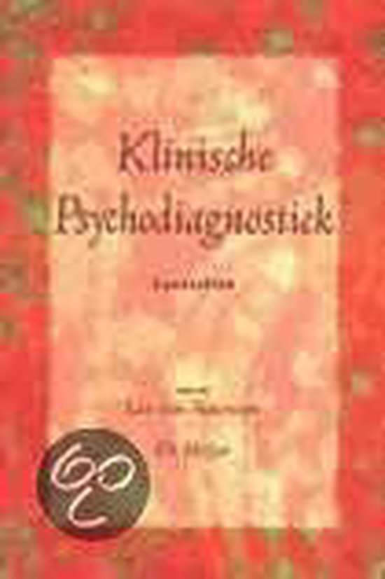 KLINISCHE PSYCHODIAGNOSTIEK  DR 2