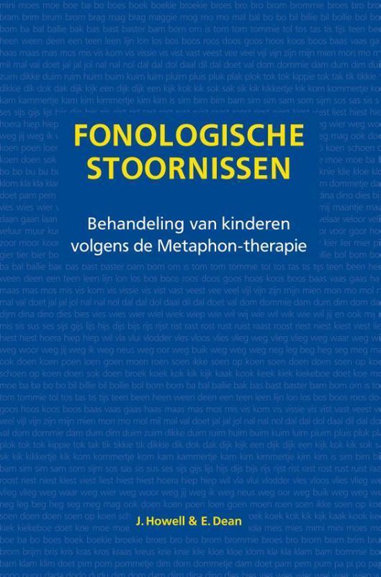 Fonologische stoornissen