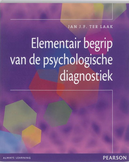 Elementair begrip van de psychologische diagnostiek