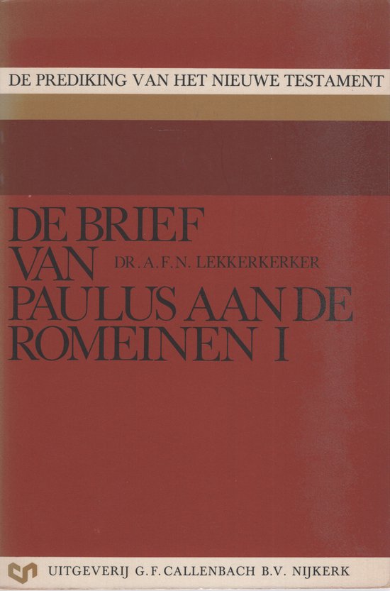 I De brief van Paulus aan de Romeinen