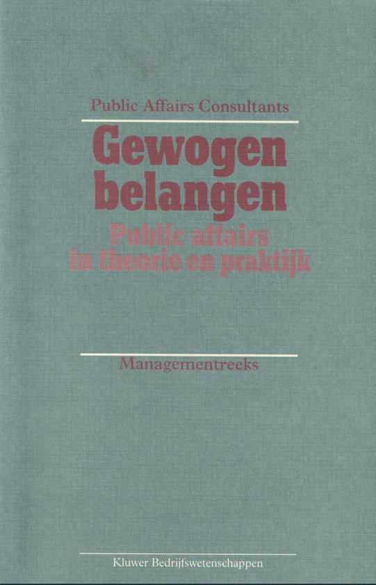 Gewogen belangen