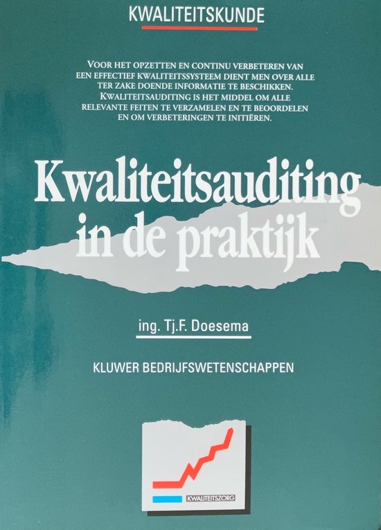 Kwaliteitsauditing in de praktijk kwaliteitskunde