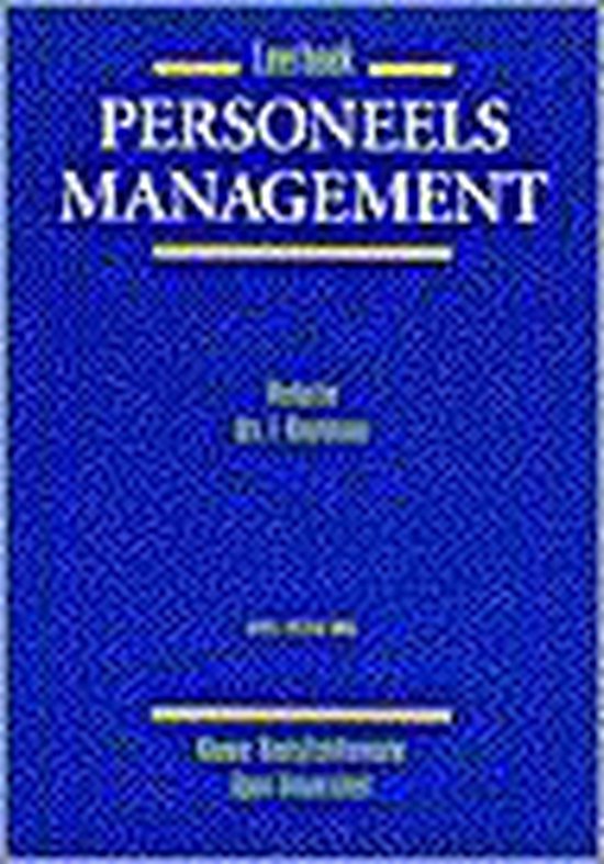 Leerboek personeelsmanagement