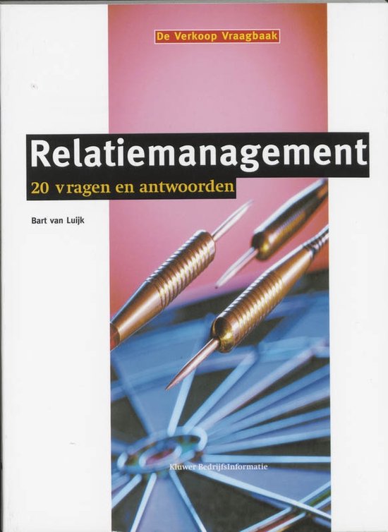 De verkoop vraagbaak - Relatiemanagement