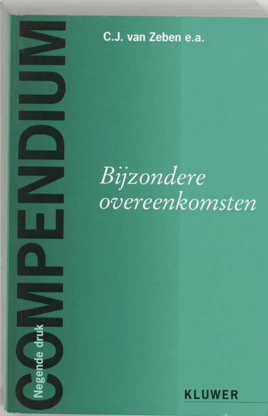 Compendium Bijzondere Overeenkomsten