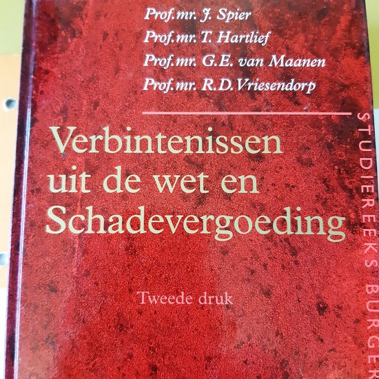 Verbintenissen uit de wet en schadevergoeding