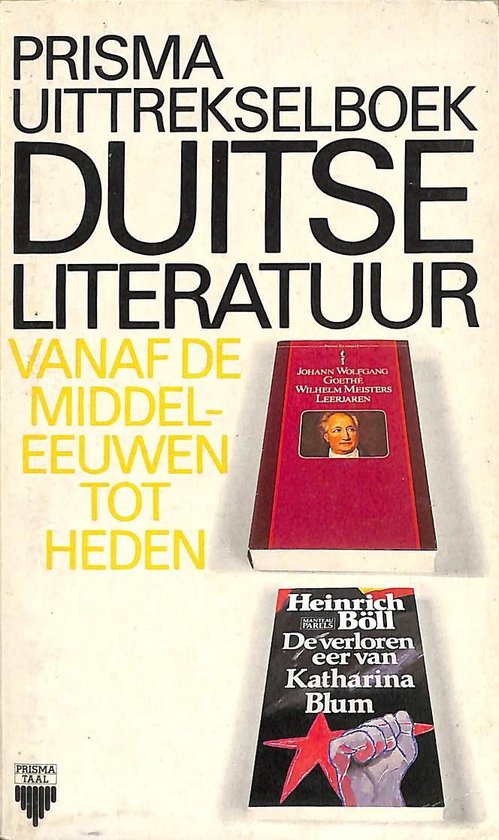 Prisma uittrekselboek duitse literatuur